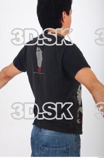 Upper body reference black tshirt of Orville 0007